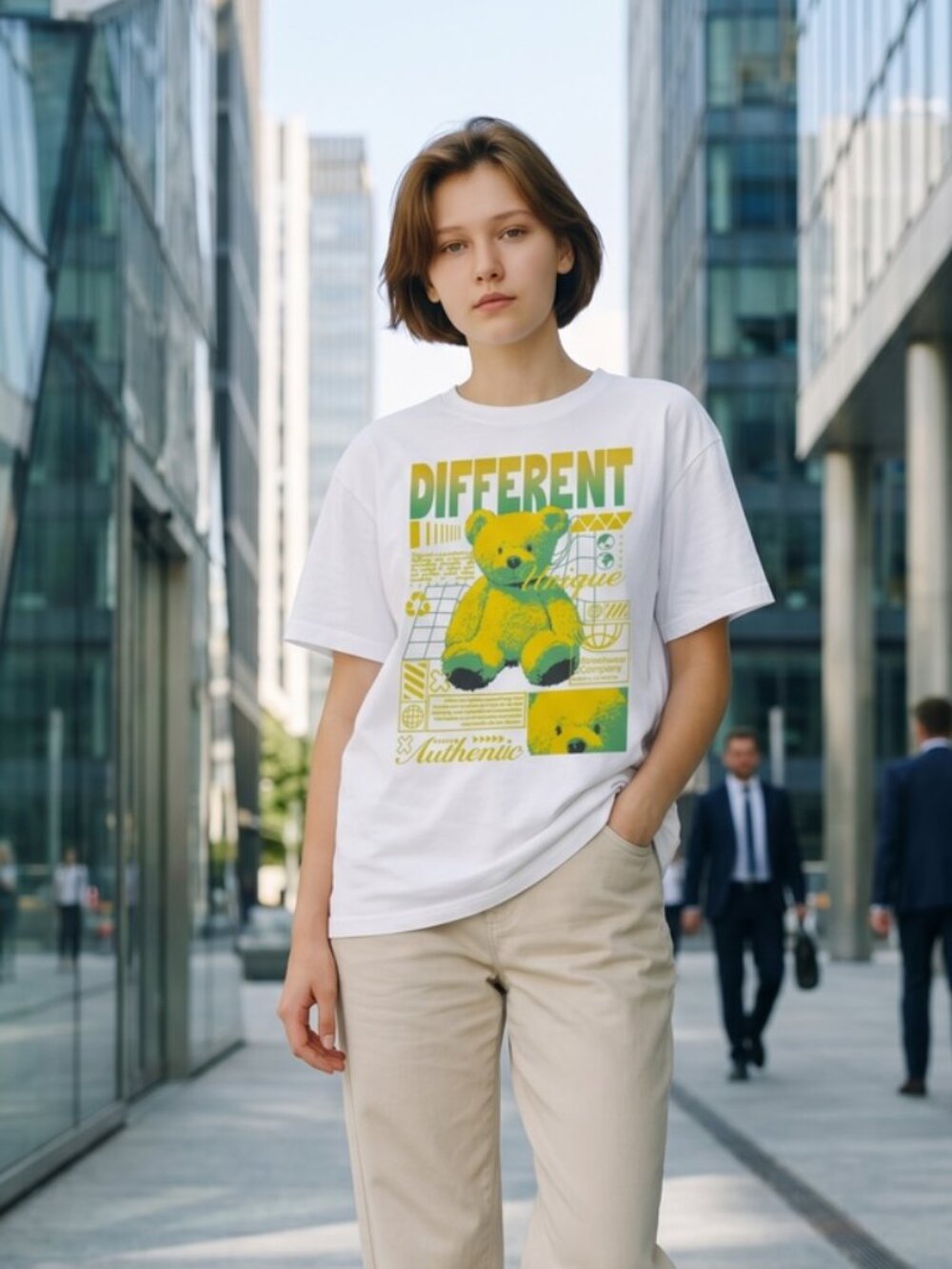 Different Unique Authentic Teddy Bear Graphic Dry Fit  XL